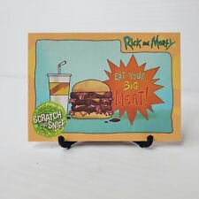 2018 Rick & Morty Season 1 | Scratch Sniff | Eat Your Big Meat | Chase Card SS8 picture