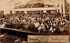 Real Photo Postcard Bible Training Class Teachers Training in Parsons, Kansas picture