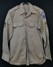 WWII Occupation Cold War 88th Division 'Trieste State' TRUST S/Sgt Khaki Shirt picture