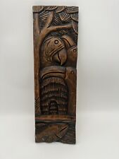 Vintage Hand carved wood Amazonia Brazil 20x6.1/4 picture