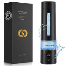 PUREPEBRIX Hydrogen Water Bottle Generator 8100 PPB Molecular Portable picture