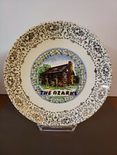 Vintage The Ozarks Collectors Souvenir Plate 9.75