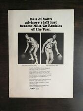 Vintage 1971 AMF Voit Basketball Dave Cowens Full Page Original Ad 823 picture