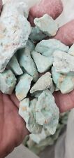 Rough chalk blue-green turquoise  by the pound  picture