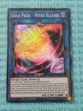 Gold Pride - Nytro Blaster PHHY-EN090 Super Rare Yu-Gi-Oh Card 1st Edition New picture