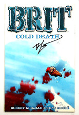 Brit Cold Death #1 Signed by Robert Kirkman Image Comics picture
