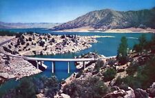 Isabella Lake Kern County Kern River Valley California Chrome Vintage Postcard picture
