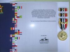 IRAQ COMMITMENT MEDAL (MILITARY VERSION) SET picture