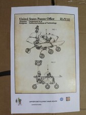 NASA Mars Exploration Rover,Artist Concept, Robotic Geologist, Space -digram picture