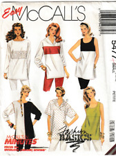 Easy McCall's Pattern 5477 Misses Tunics , Size 10-12, FF picture