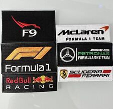 6 Pack Ultimate F1 Patch combo  FORMULA ONE F1 RACING Iron-on PATCHES picture