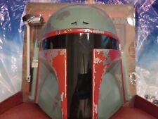 Disney Parks Star Wars Galaxy's Edge Boba Fett Mask Helmet Sounds Voice Changer picture
