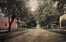 Second & Central Street Rocheport Missouri MO Dirt Road 1912 Postcard picture