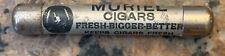 Scarce 1923 Muriel Cigars Tube Humidor 4.5” picture