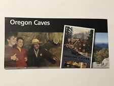 Oregon Caves National Monument Park NEWEST VERSION Unigrid Brochure Map NPS picture