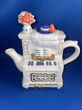 Whittard of Chelsea miniature teapot white piano USA SELLER picture