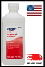 Equate 91% Isopropyl Alcohol Liquid Antiseptic, 16 fl oz picture