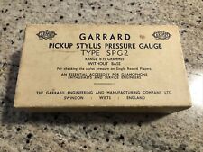 Boxed Mint GARRARD Pickup Stylus Pressure Gauge Type SP-G2 Turntable picture