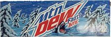 NEW LIMITED EDITION MTN DEW FROST BITE 12 PACK 12 FLOZ (355mL) CANS RARE HTF BUY picture