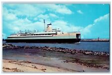 c1960 Cape Henlopen Ferry Boats Cape May New Jersey Lewes Delaware NJ Postcard picture