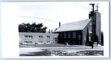 Jackson Minnesota MN Postcard RPPC Photo Salem Lutheran Church c1940's Vintage picture