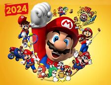 Super Mario wall Calendar 2024 picture