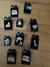 Lot of 10 Vintage Disney Trading Pins Mickey Tramp Chipmunks Donald picture