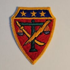 US Army Japan War Trials Japanese made patch B0001 picture
