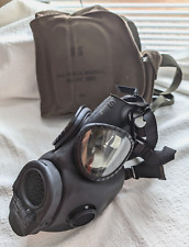 M17 US ARMY Gas Chemical Mask/Canvas Bag LAPD Los Angeles Police 1992 Riots picture