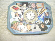 Millennium Historical Tin Box Kennedy Nixon Space Baseball Reagan Uncle Sam.... picture