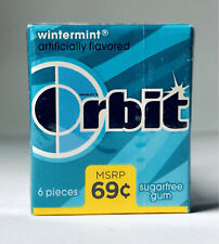 Vintage 2011 Wrigley’s ORBIT Gum Pack SEALED candy container WINTERMINT picture