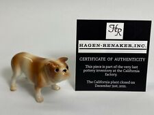 Hagen Renaker #929 Bulldog Brown & White Miniatures Last of the HR Stock NOS picture