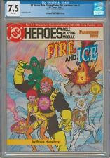 George Perez Collection Copy CGC 7.5 DC Heroes Role Playing Game RPG Fire & Ice picture