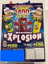 NEW pull tickets Large Downline Explosion Tabs - Seal picture
