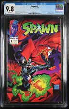 Spawn #1 CGC NM/M 9.8 White Pages McFarlane 1st Appearance Al Simmons picture