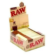 Raw Rolling Papers Organic King Size Slim (50 Count) Lot Wholesale FREE S/H picture