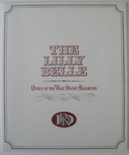 1979 Walt Disney World LILLY BELLE Railroad Train Large Polaroid Souvenir Folder picture