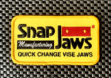 SNAP JAWS MANUFACTURING SEW ON PATCH QUICK CHANGE VISE JAWS 4 1/2