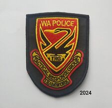 WA Western Australia Australian TRG patch Tactical Response Group New  picture