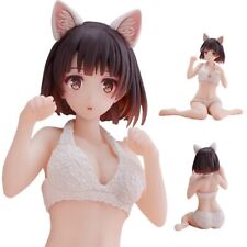 10CM Saekano Anime Megumi Kato Action Figure Sexy Hot Anime Girl Gift Model Toy picture