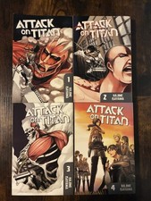 Attack on Titan Manga Lot Vol 1-14 Softcover Hajime Isayama Kodansha picture
