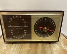 Vintage Taylor Instrument Co Weather Station Desktop Temperature Humidity Barom picture