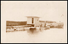 Rome, New York, Construction of Barge Canal, Fish Creek Real Photo Postcard RPPC picture