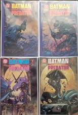 Batman vs Predator Complete Series 1-3 (1991, DC Dark Horse Comics) High Grade picture