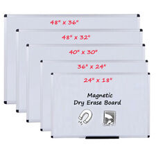 VIZ-PRO Magnetic Dry Erase Board Whiteboard Home Office School Marker Board picture