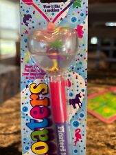 RARE Lisa Frank vintage 1990 Floaters Flamingo pen necklace RARE new in package  picture