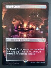 MTG Cluedo Edition - Blood Crypt - Foil Borderless Shockland picture
