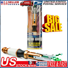 Doctor Who THE TWELFTH DOCTOR'S SONIC SCREWDRIVER Model Light Sounds Toy HOT picture