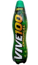 4Pk Vive 100 Carbonated Beverage Energy Drink w/caffeine 500 ml picture