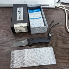 Benchmade 290BK-2 Full Immunity CPM-M4 All Black Wharncliffe AXIS EDC Knife picture